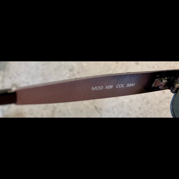 Vintage Gianni Versace sunglasses MOD X06 COL. 58M Made in Italy. - Picture 6 of 6